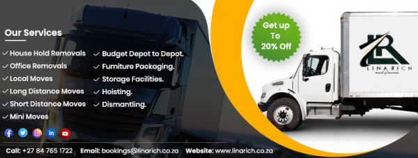 Linarich Furniture Removals - Around South Africa